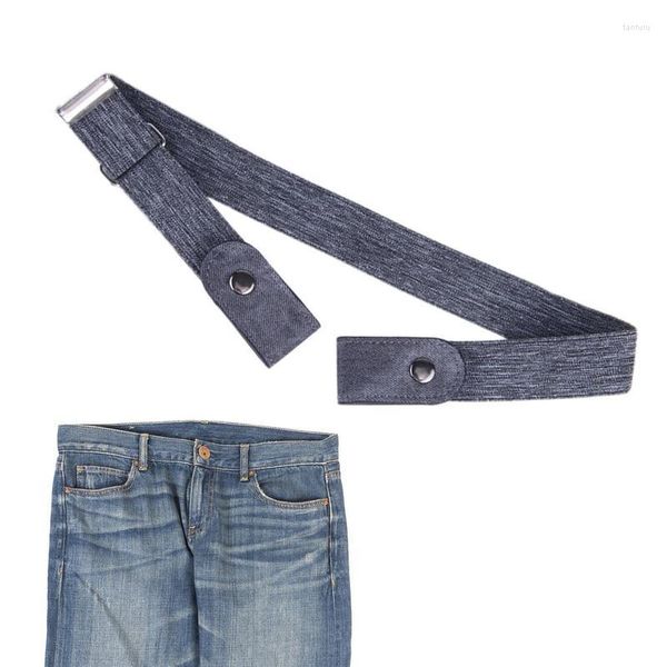 Cintura elasticizzata per tende per abiti Jeans Cinture senza fibbia in vita Donne Ragazze Ragazze Vita quotidiana Incontri per picnic