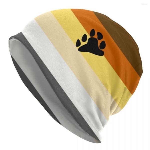 Berretti Orso Skullies Berretti Berretti Uomo Donna Unisex Hip Hop Inverno Caldo Cappello lavorato a maglia Cappelli per cofano Gay Pride per adulti