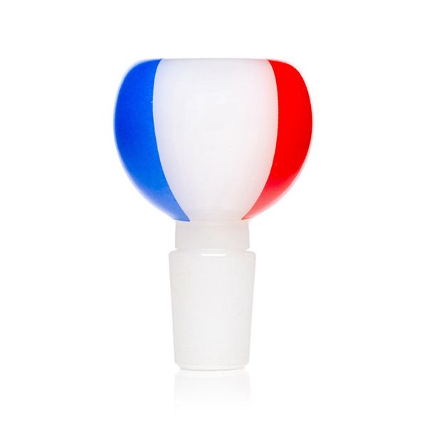 Dernier ballon de plage fumer verre portable remplaçable 14MM 18MM interface commune mâle Bong pipe à eau bol à main bol tabac à herbes barboteur plates-formes pétrolières conteneur DHL