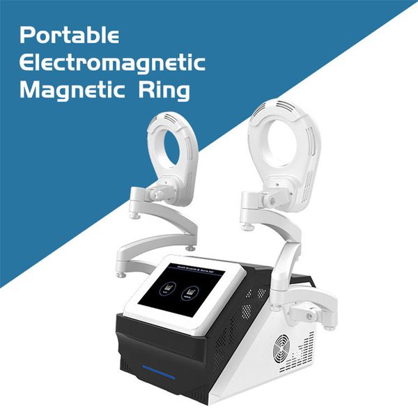 Attrezzature per fisioterapia ad anello magnetico macchina per fisioterapia elettrica a due manici Fisica magnetica Ems sinco sclupt Body Machine Allenamento muscolare