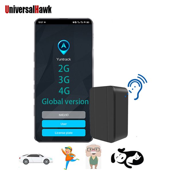 Outros suprimentos para gatos 4G Mini GPS Tracker Cães Pet Kids Localizador de carro pessoal Dispositivo de rastreamento anti-perdido Monitor de voz GSM GPRS Online Site gratuito APP 230901