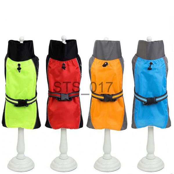 Vestuário para cães Grandes Cães Roupas Reflexivas Roupas para Animais de Estimação À Prova D 'Água e Outdoor Traje Vestuário Labrador Chihuahua Pug Casacos Pet Suprimentos X0904 X0903