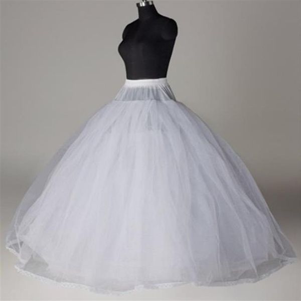 8 Lagen Petticoats aus hartem Tüll ohne Reifen für Hochzeiten, Partys, Puffy-Rock-Kleider, Ballkleid-Stil, Krinoline-Braut-Innenrock AL26302054