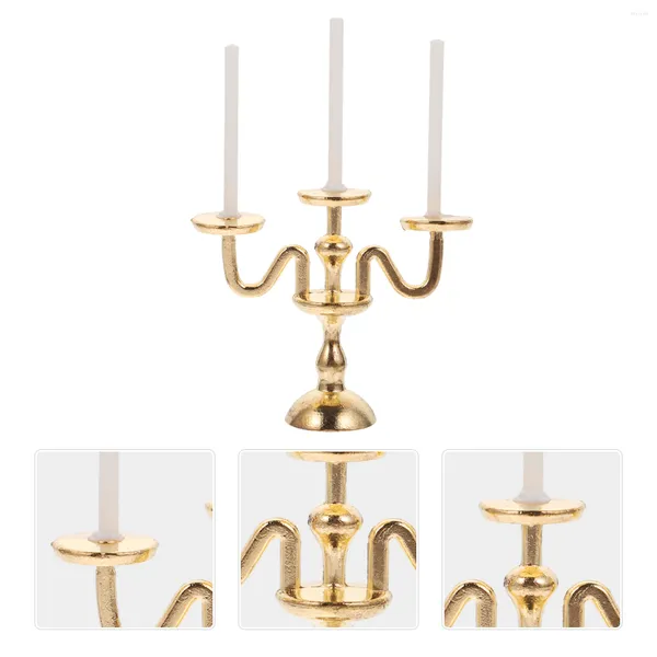 Kerzenhalter Kerzenständer Lampe Dekoration Legierung Halter Modell Handwerk Zuhause
