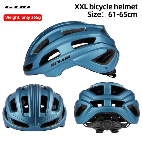 Capacetes de ciclismo GUB 61-65cm XXL Capacete de bicicleta de estrada masculino 265g Ultraleve Feminino Capacete de bicicleta Ciclismo Mtb Outdoor Respirável PCEPS Hard Shell 230904