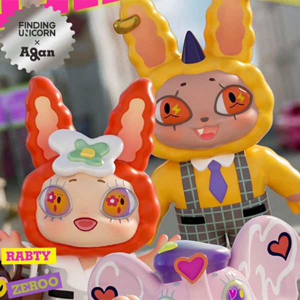 Scatola cieca Unicorno Agan American Retro Modern Series Box Toys Mystery Original Action Figure Mystere Doll Modello Kawaii Regalo 230901