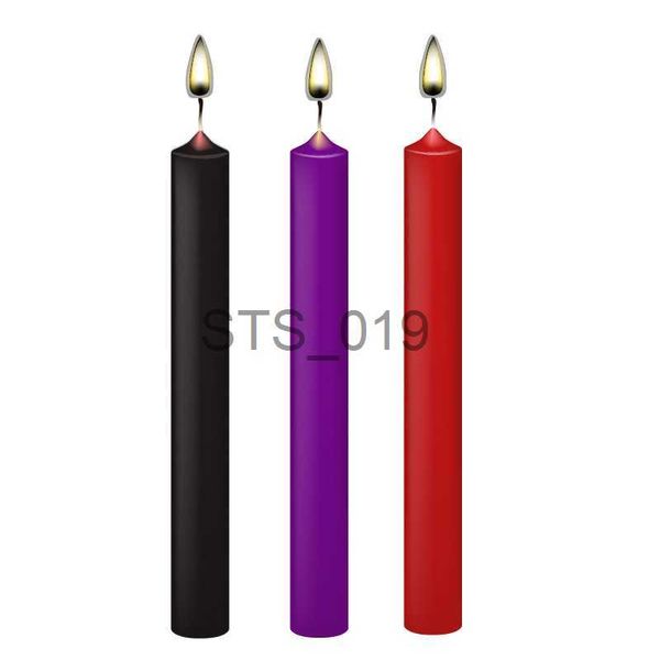 Otros artículos de belleza para la salud Velas de goteo Velas 3 unids / set Coqueteo Adulto SM Juguete para parejas Relajación Vela de baja temperatura Adulto 18+ x0904