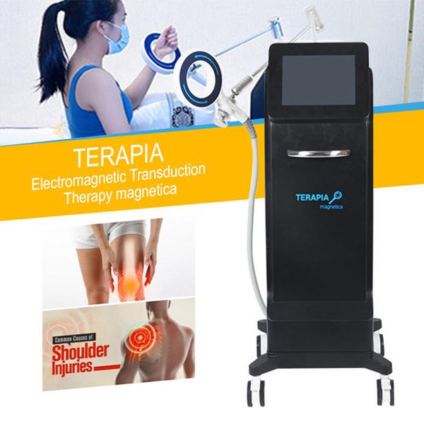 Terapia Magneto Sistema de enfriamiento de aire Fisioterapia Terapia con magneto infrarrojo cercano Dispositivo pequeño Dispositivo fisiomagnético Terapia de luz roja con alivio del dolor por infrarrojo cercano