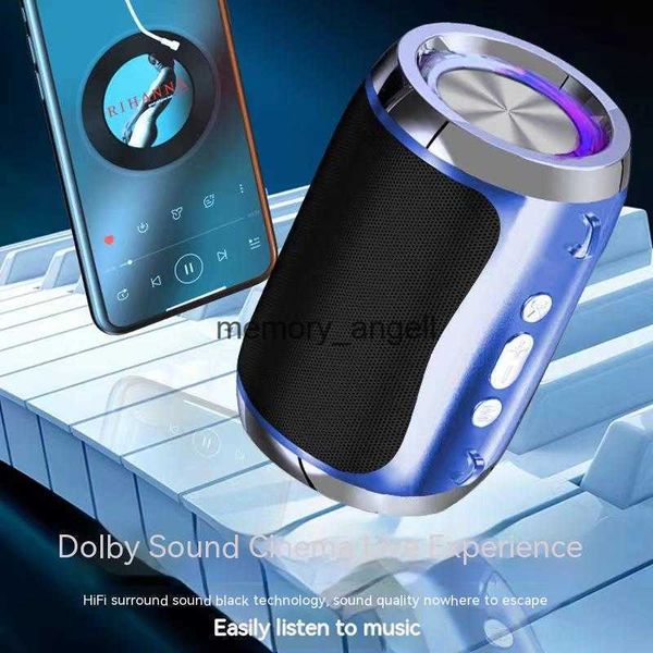 Alto-falantes portáteis S518 Mini Alto-falante Universal Bluetooth habilitado portátil sem fio mãos livres alto-falante para banheiro piscina carro praia ao ar livre HKD230904