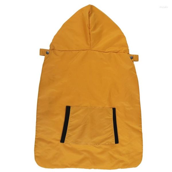 Battaniyeler Sıcak sargı bebek taşıyıcı rüzgar geçirmez sırt çantası battaniye pelerin kış kapağı