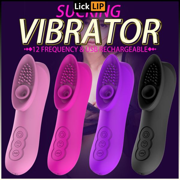 Vibradores Clitóris Chupando para Mulheres 12 Velocidades Forte Clit Sucker G Spot Estimulador Massageador Recarregável Carga USB 230904