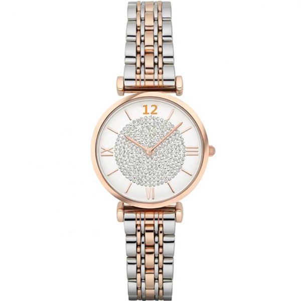 Popular Ladies Watches Quartz bom relógio com Diamond AR1925 ARR1926 MOVIMENTO JAPOLINE