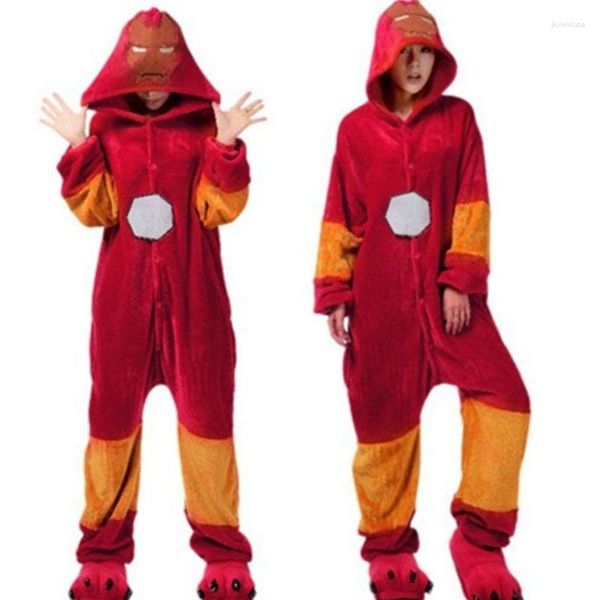 Kadınların Pijama Yetişkin Onesie Cadılar Bayramı Kostümü - Hayvan ve Anime Flannel Yetişkinler İçin Tek Parça Cosplay Takım Kadın Erkekler