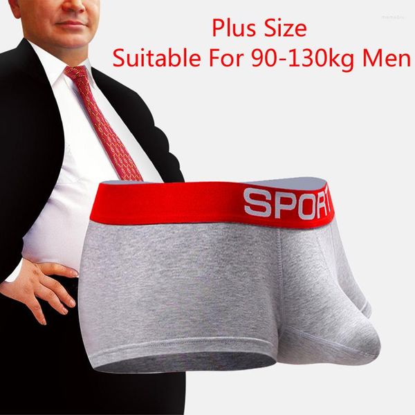 Cuecas marca roupa interior homens calcinha plus size 6xl sexy elefante nariz boxers masculino boxershorts homem conforto pênis bolso