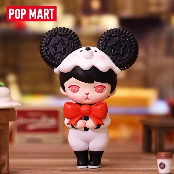 Caixa cega pop mart coelho chinês zodíaco série caixa de confirmação coleção desktop decoração bonito ação kawaii boneca presente de aniversário 230901