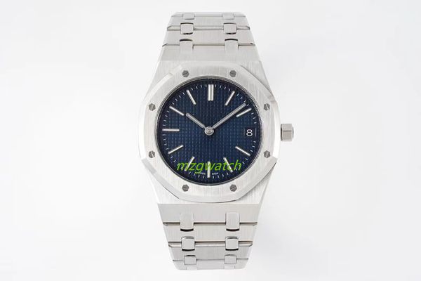 ZF 16202 Relógio masculino Calibre 7121 Diâmetro do movimento 39MM Caixa ultrafina Vidro de cristal de safira espelho de relógio Vara marcador de tempo luminoso à prova d'água