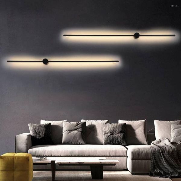 Lâmpada de parede moderna led quarto decoração casa espelho luz escritório el sala estar jantar luzes iluminação interior