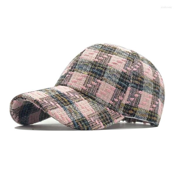 Шариковые кепки осенне-зимней модной сетчатой кепки для женщин Kpop для отдыха в Корейском стиле уличной Snapback Casquette Homme Drop