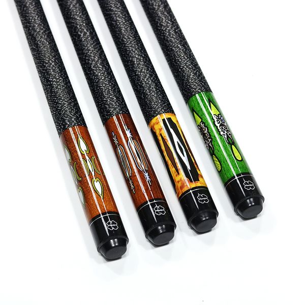 Tacos de bilhar CHEGADA Nove-bola de alta qualidade Pool Sport Billiard Cue Stick 1/2-PC 230901