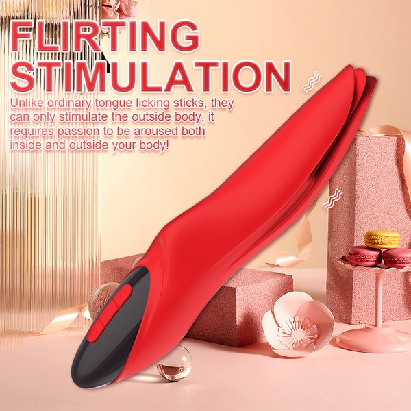 Vibratoren Leistungsstarke Klitoris Vibrator Nippel Klitoris Sauger Stimulator Oral Pussy Lecken Blowjob Zunge Erwachsene Sex Spielzeug für Frauen 230904