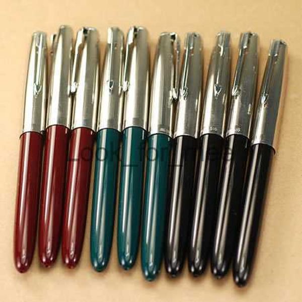 Canetas-tinteiro 10 x unidades de caneta-tinteiro de fibra de carbono hero 616 HKD230904