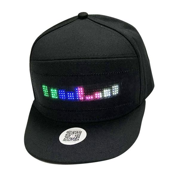 Orologi da tavolo da scrivania Topi Baseball Uniseks Dapat Diisi Ulang USB Aplikasi Bluetooth Papan Display Pesan Gulir LED Diprogram Jalan Hip Hop 230904