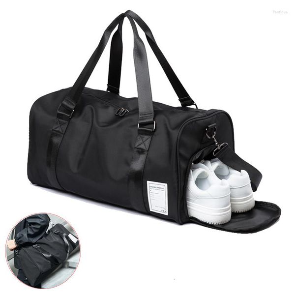 Duffel Taschen Reisetasche Für Männer Gepäck Handtasche Große Kapazität Wasserdicht Sport Gym Fall Umhängetasche Schulter Gepäck Verpackung Organisatoren