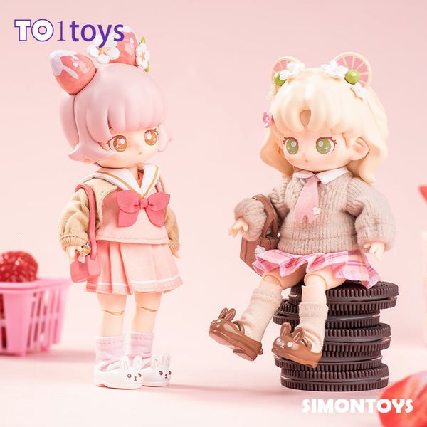 Blindbox Box Toys Teennar Early Summer Sakura Jk Series Ob11 112 Bjd Dolls Mystery Ornaments Gift Collection Cherry Blossom 230901