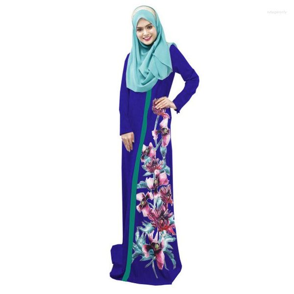Roupas étnicas Árabe Elegante Solto Abaya Kaftan Moda Islâmica Vestido Muçulmano Design Mulheres Preto Dubai Ramadan