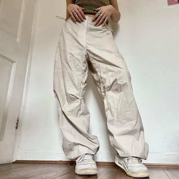 Pantaloni da donna Y2k Techwear Pantaloni sportivi Donna Streetwear Vintage Casual Baggy Hip Hop Dance Sport Jogger Abbigliamento