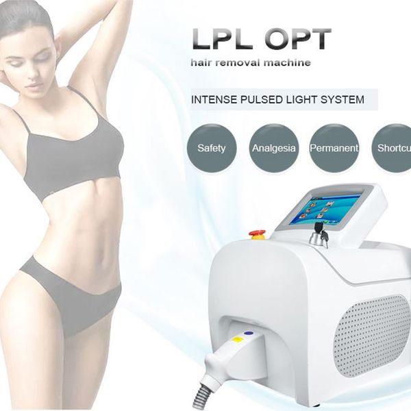 Remoção permanente de pelos Ipl Máquina de rejuvenescimento da pele Remoção de manchas Remoção de rugas Opção / Alça de filtro Elight máquina de clareamento da pele a laser para firmamento da pele