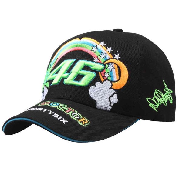 Bola Caps Forever Rossi 46 Alta Qualidade Algodão Ao Ar Livre Men039s Boné de Beisebol F1 Racing Cap Bordado Snapback Chapéus para Homens Mulheres Car2743625