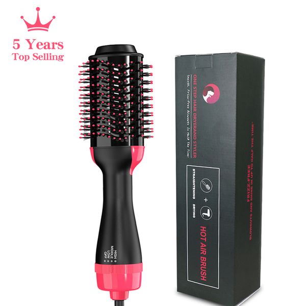 Secadores de cabelo Lisapro 3 em 1 Air Brush OneStep Secador e Volumizer Styler e Blow Professional 1000W 230904