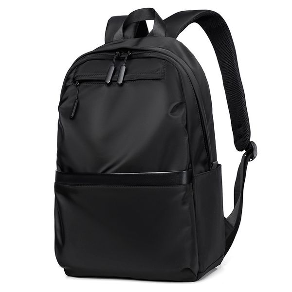 Schultaschen Stil Herren Business Rucksack Nylon Einfarbig Große Kapazität Schüler Schultasche Reisen im Angebot 230905