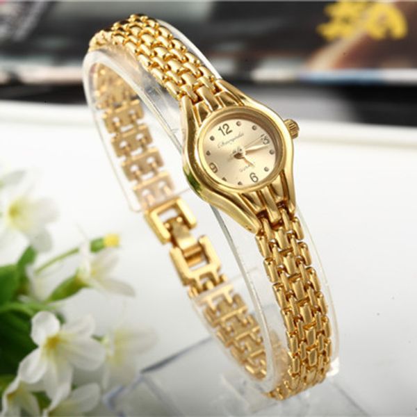 Armbanduhren Frauen Armband Uhr Mujer Goldene Uhren Kleine Zifferblatt Quarz Freizeit Armbanduhr Stunde Weibliche Damen Elegante Relogio Uhr 230905