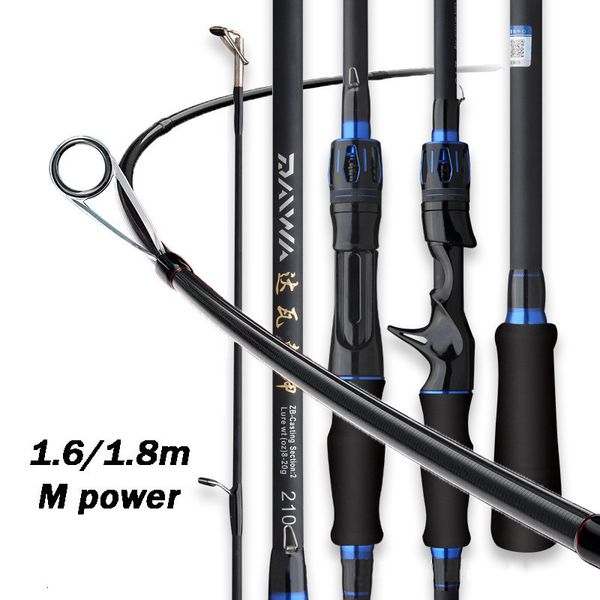 Varas de pesca de barco 165m 18m M Power Spinning Casting Carbon FiberFRP Rod com seccional EVA Confortável Grip Lure para Snakehead Bass 230904