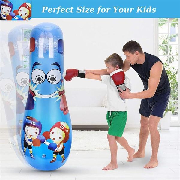 Party bevorzugt Stanztasche für Kinder Kinder für 3-10 Training Boxkenntnisse Taekwondo Baby Ankunft Equimiment Sport304Q