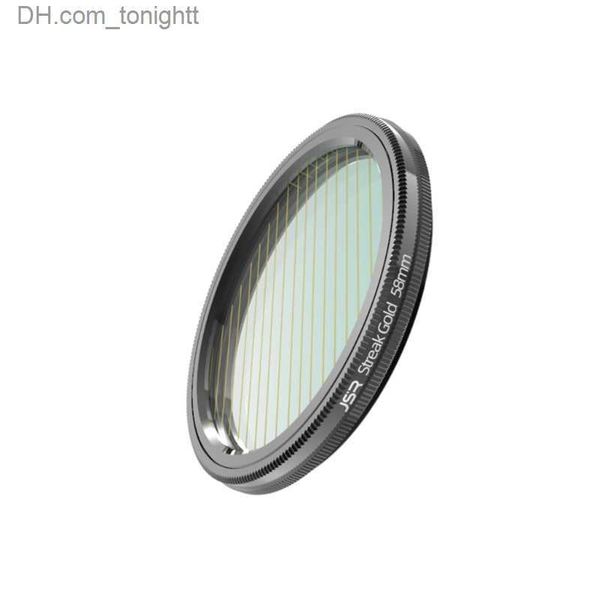 Filtros Streak Filtros Azul Amarelo Flare Lens Filtro Circular Cinematográfico 37/43/46/49/52/55/58/62/67/72/77/82/86/95/105mm Filtro Q230905