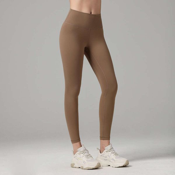 Lu lu fitness tozluk kadınları sonbahar yeni peluş kalınlaşmış yoga pantolon velet sıcak yüksek bel ve kalça asansör capris bacak tozluk kış pantolon