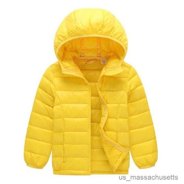 Cappotto in basso 1-14 anni autunno inverno bambini giù per le giacche per ragazze vestiti per bambini caldi per ragazzi abiti da esterno per ragazze per ragazzi r230905