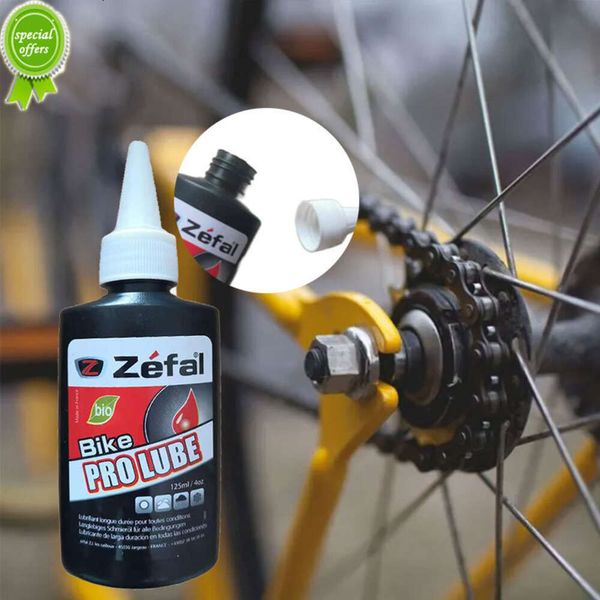 Nuovo lubrificante speciale per biciclette da 125 ml olio per catene per bici da strada lubrificante a secco per accessori per ciclismo volano forcella universale