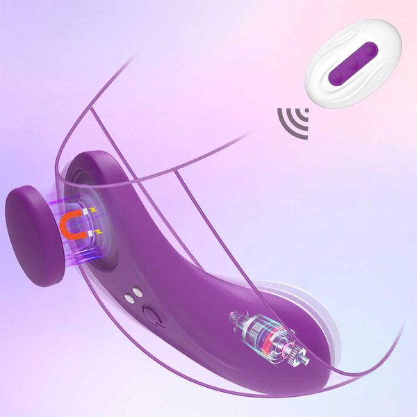 Vibradores Novo Silicone 10 Banda Controle Remoto Sem Fio Mini Girassol Invisível Vestindo Jump Egg Massager para Uso Sexual 240224