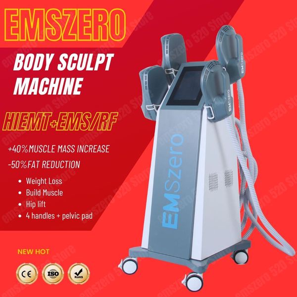 Dimagrante Neo DLS-EMSLIM RF Brucia grassi Modellante Apparecchiatura di bellezza EMSzero 14 Tesla HI-EMT Nova Macchina elettromagnetica per stimolatore muscolare