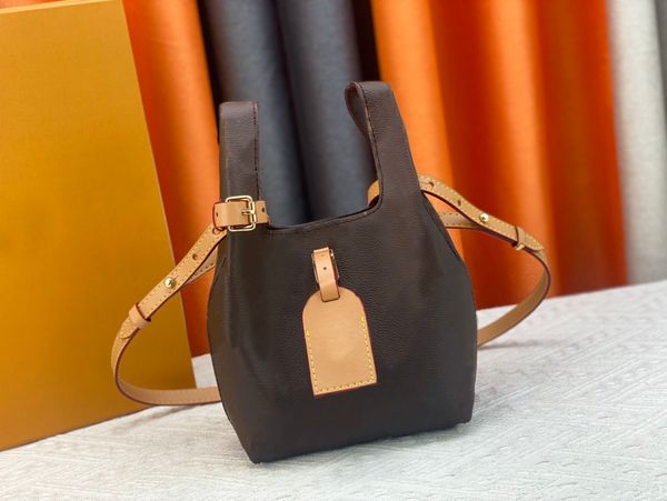 Designer Woman MM Tote M46705 Lady ATLANTIS MINI Luxury Monograms Shoulder Bags Handle Handbag with Zip Pocket basket Purse Pouch backpack Small shopping bag 46816