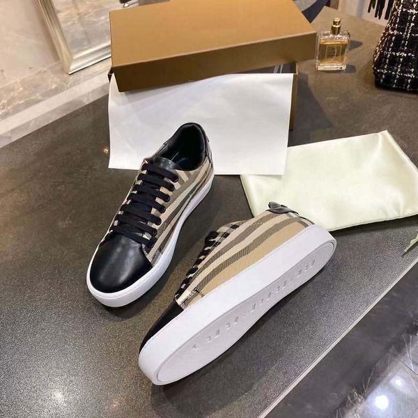 Designer sapatos casuais homens mulheres marrom preto branco laranja treinadores esportes tênis plataforma tênis mulheres sapatos de lona formadores