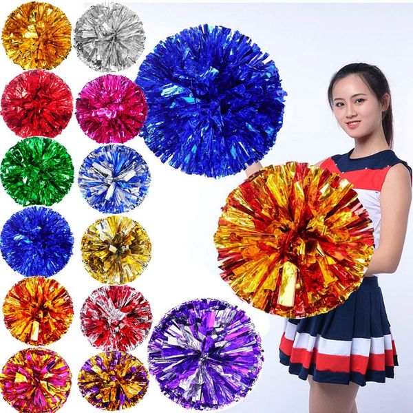 Cheerleading 28 cm ausgefallene Cheerleader-Pompons für Wettbewerb, Blumenkleid, Kostüm, Fingerring-Stil, Konzert, Tanz, Party, Dekorateur, Cheerleader-Pom 230904