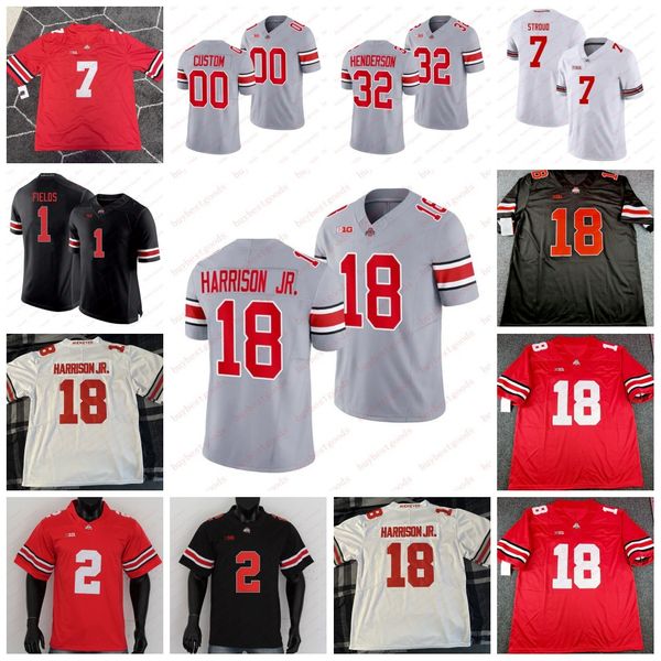 Maglia Carnell Tate Noah Rogers Mitchell Melton Maglia personalizzata Ohio State Buckeyes JK Johnson Zen Michalski Jesse Mirco Andrew Moore Elias Myers Maglie da calcio