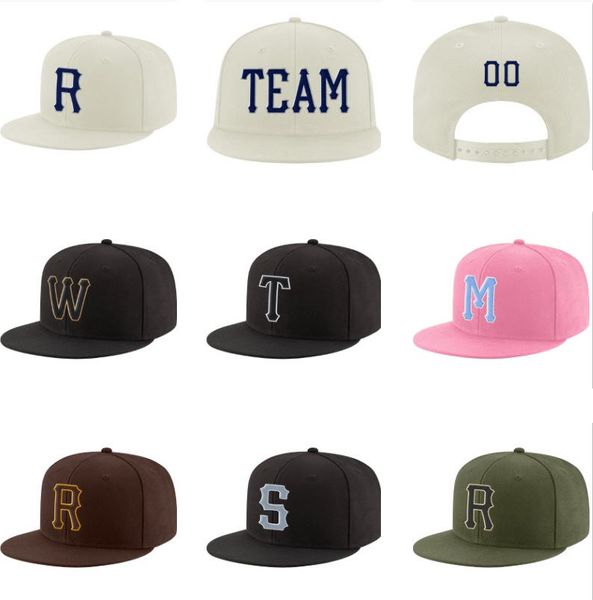 Toptan Amerika Futbol Beyzbol Basketbol Snapbacks Merhaba hop moda snapback şapkalar düz kapaklar ayarlanabilir spor karışımı sipariş 10000 stil tasarımları