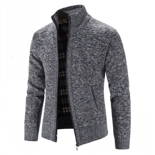 Suéter masculino primavera outono suéter de malha masculino moda slim fit cardigan masculino suéter casual casaco sólido único breasted cardigan masculino 230904