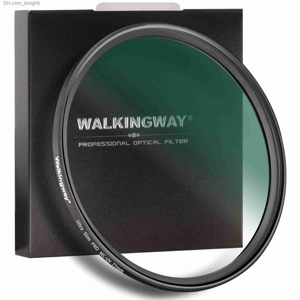 Filtri Walkingway MC UNC Filtro UV 58mm 77mm 82mm 46mm Filtro obiettivo UV Ultra sottile con protezione multistrato 49mm 52mm 67mm per fotocamera Q230905